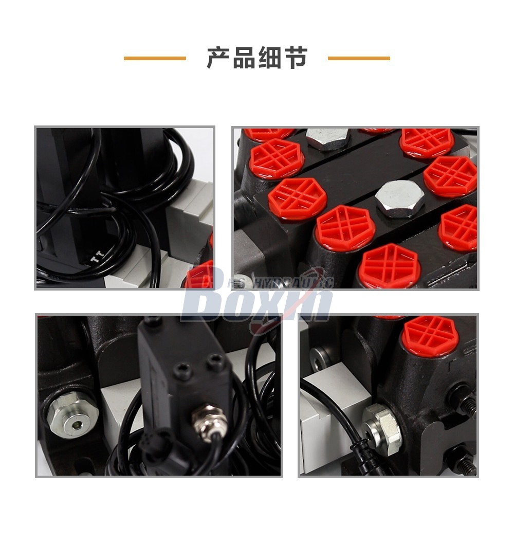 DCV100 电动马达 2 联 分块式方向阀
